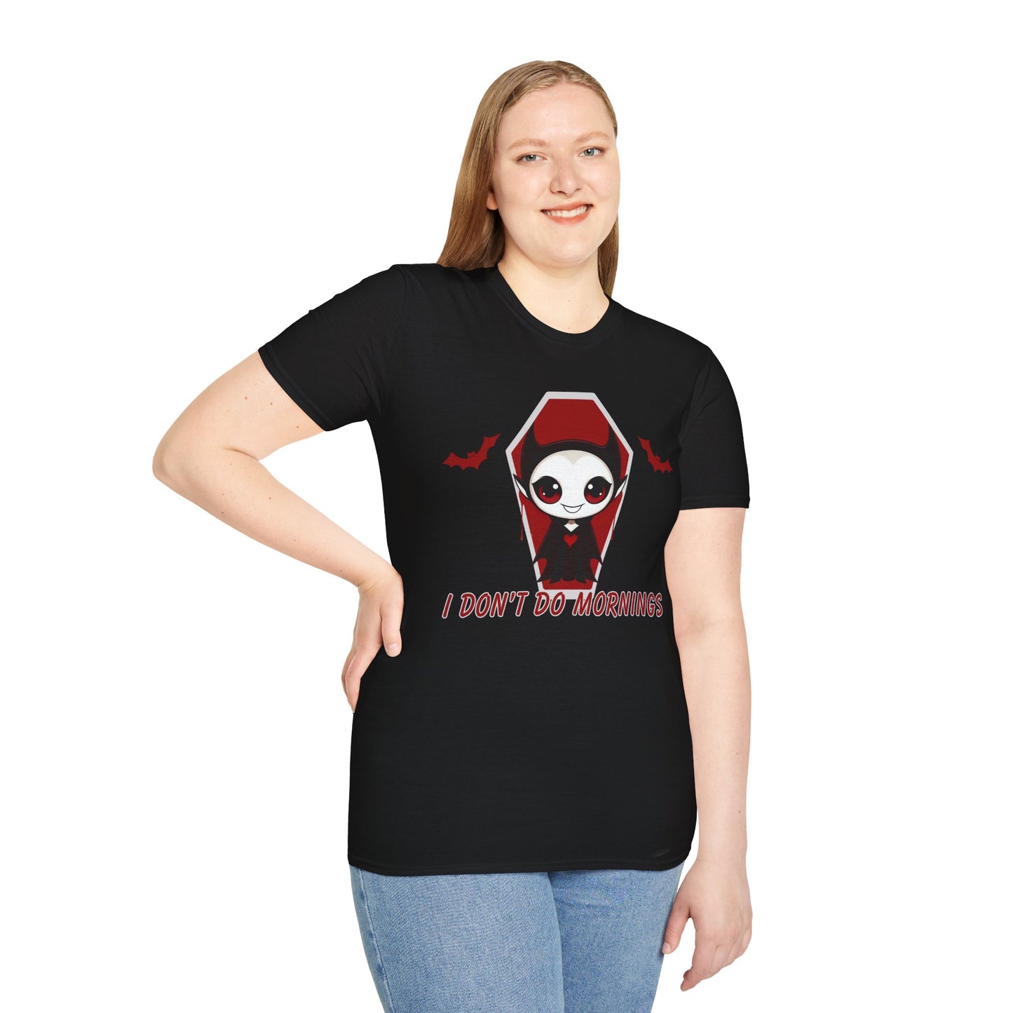 I Don't Do Mornings T-shirt.