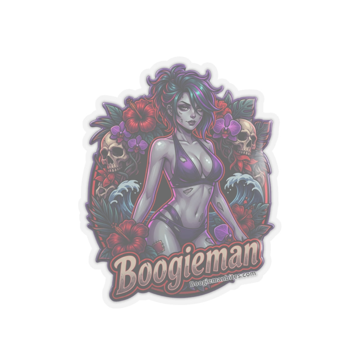 SURF ZOMBIE Sticker
