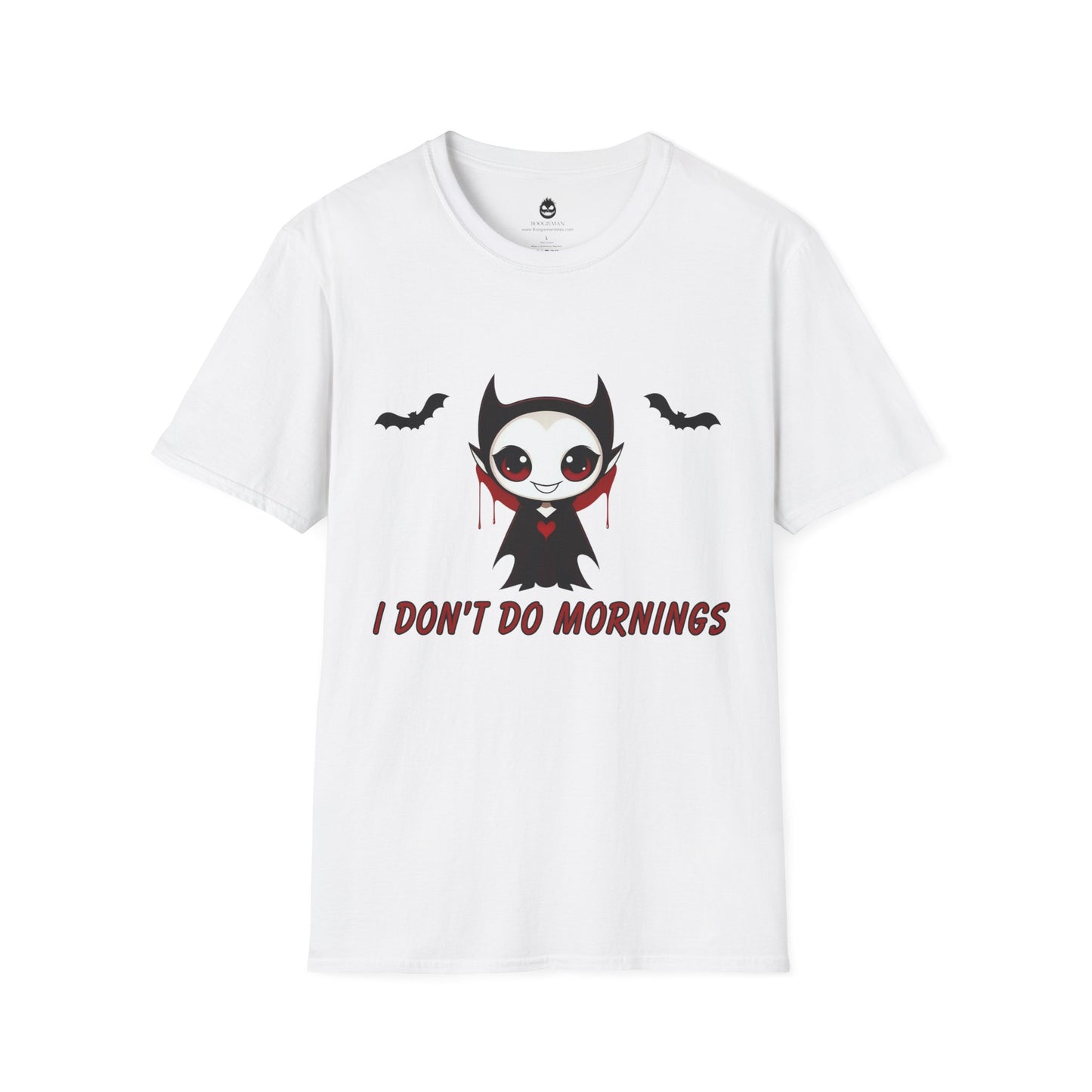 I Don't Do Mornings T-shirt.