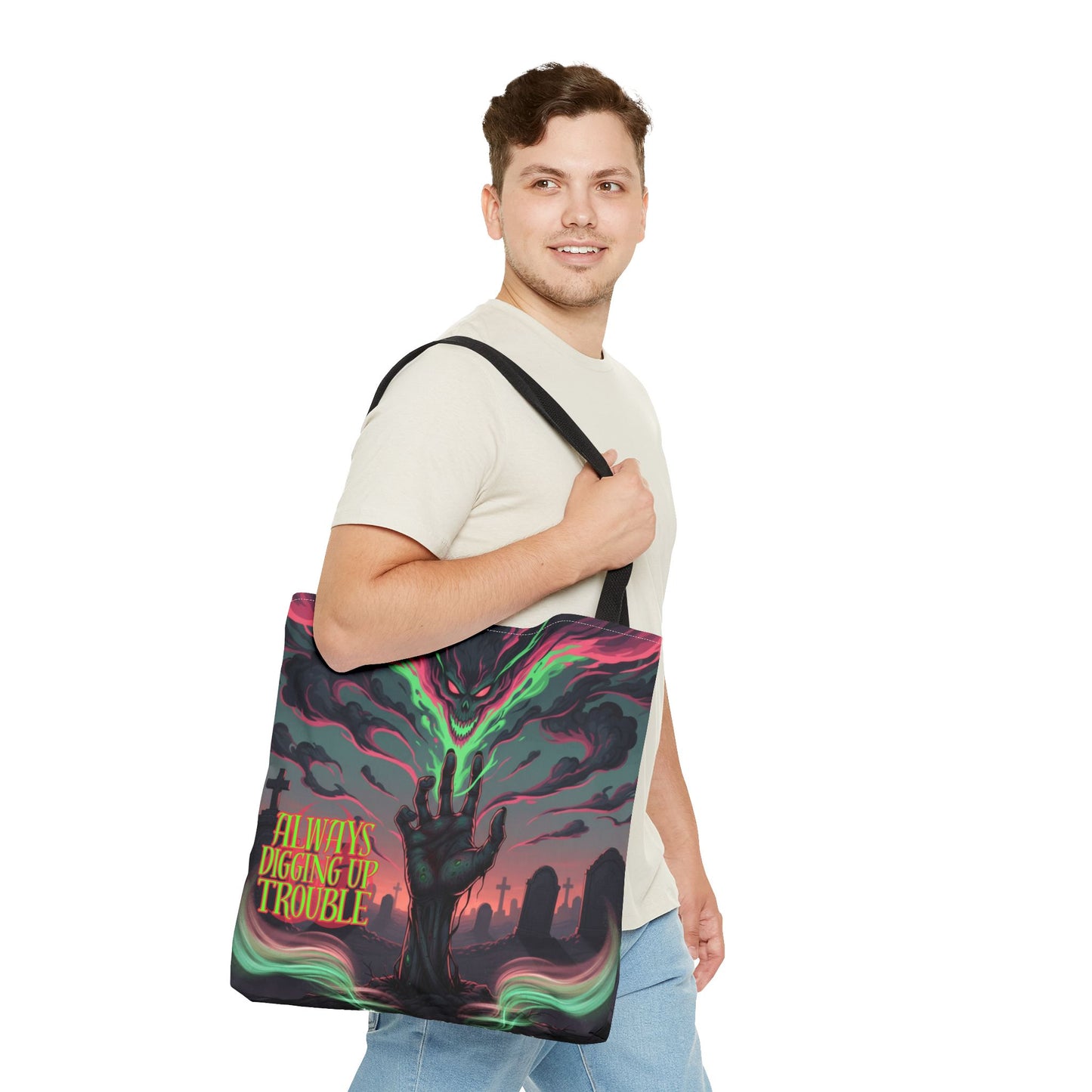 Always Digging Up Trouble Tote