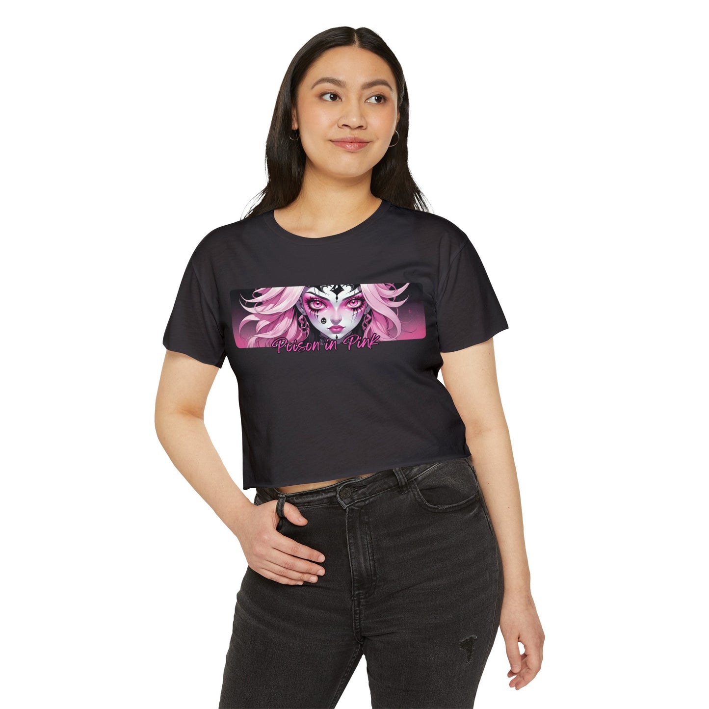 Poison in Pink Crop Top