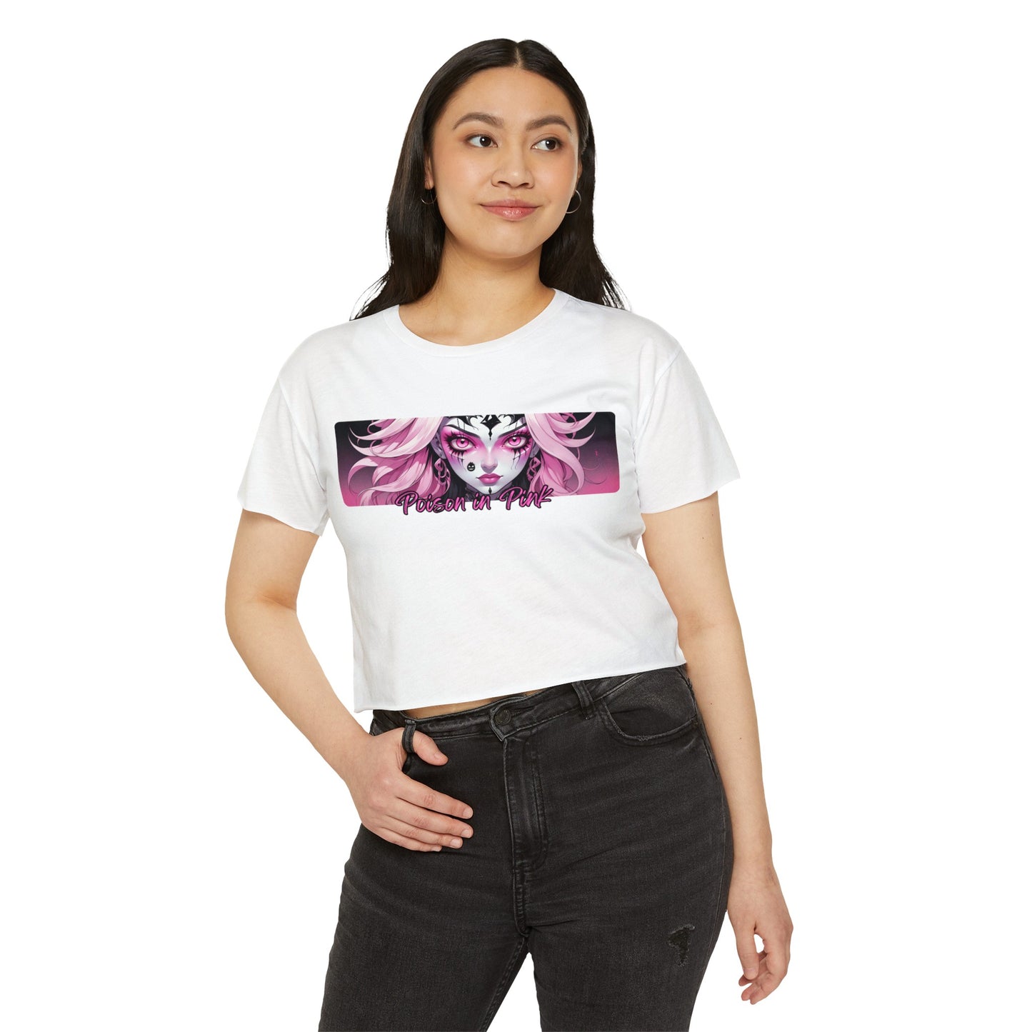 Poison in Pink Crop Top