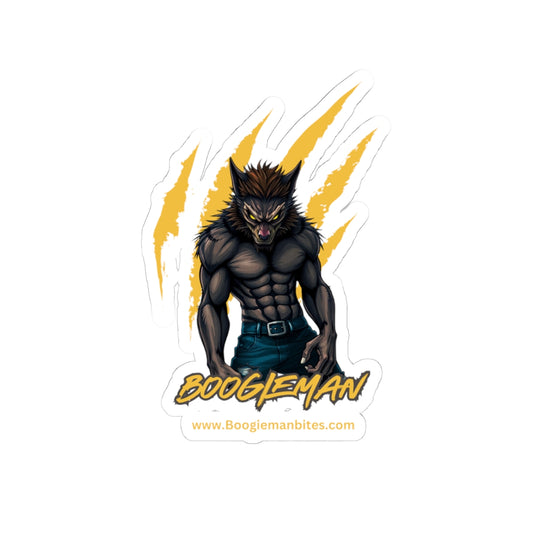Wolf Boogieman Sticker