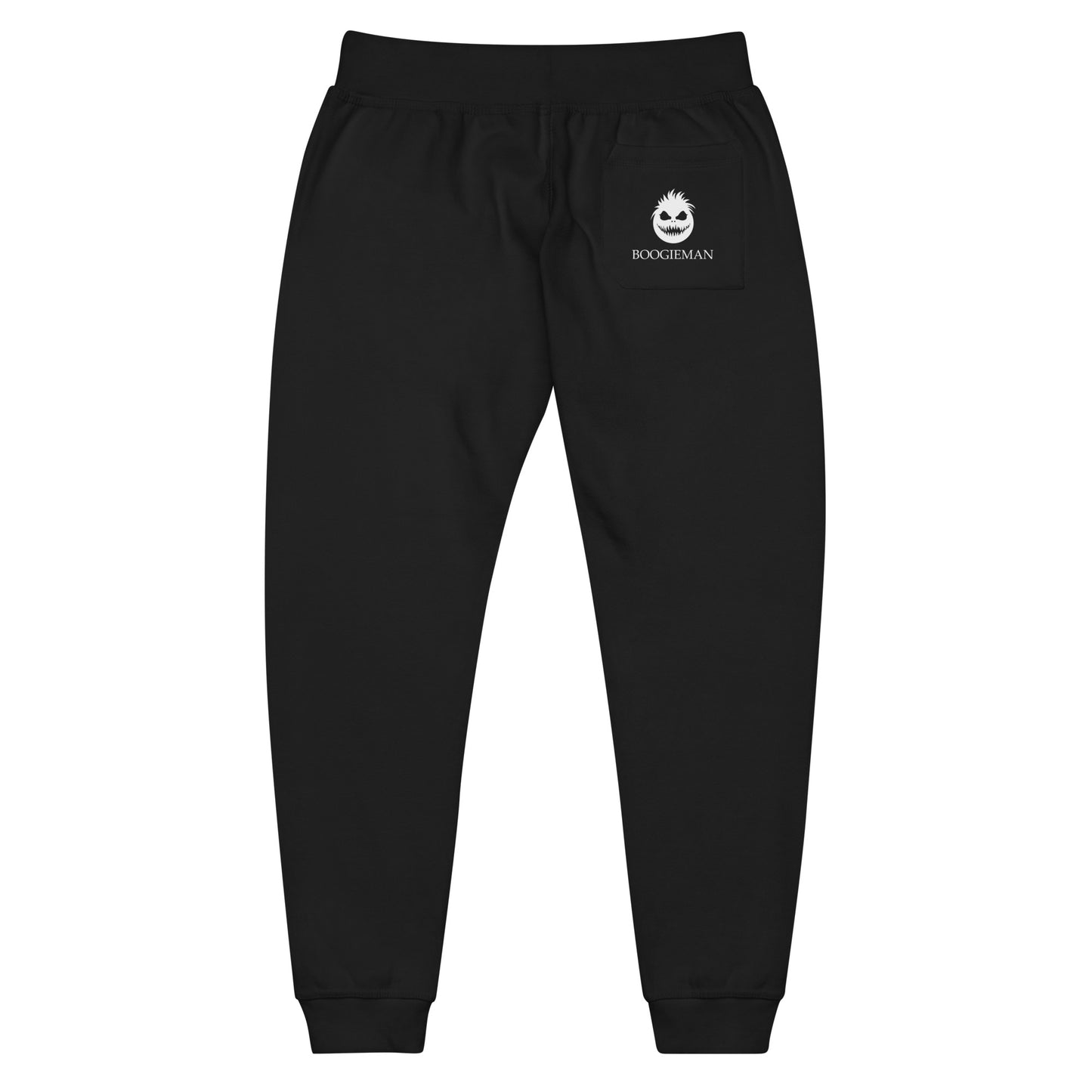 Boogieman silver outline fleece sweatpants