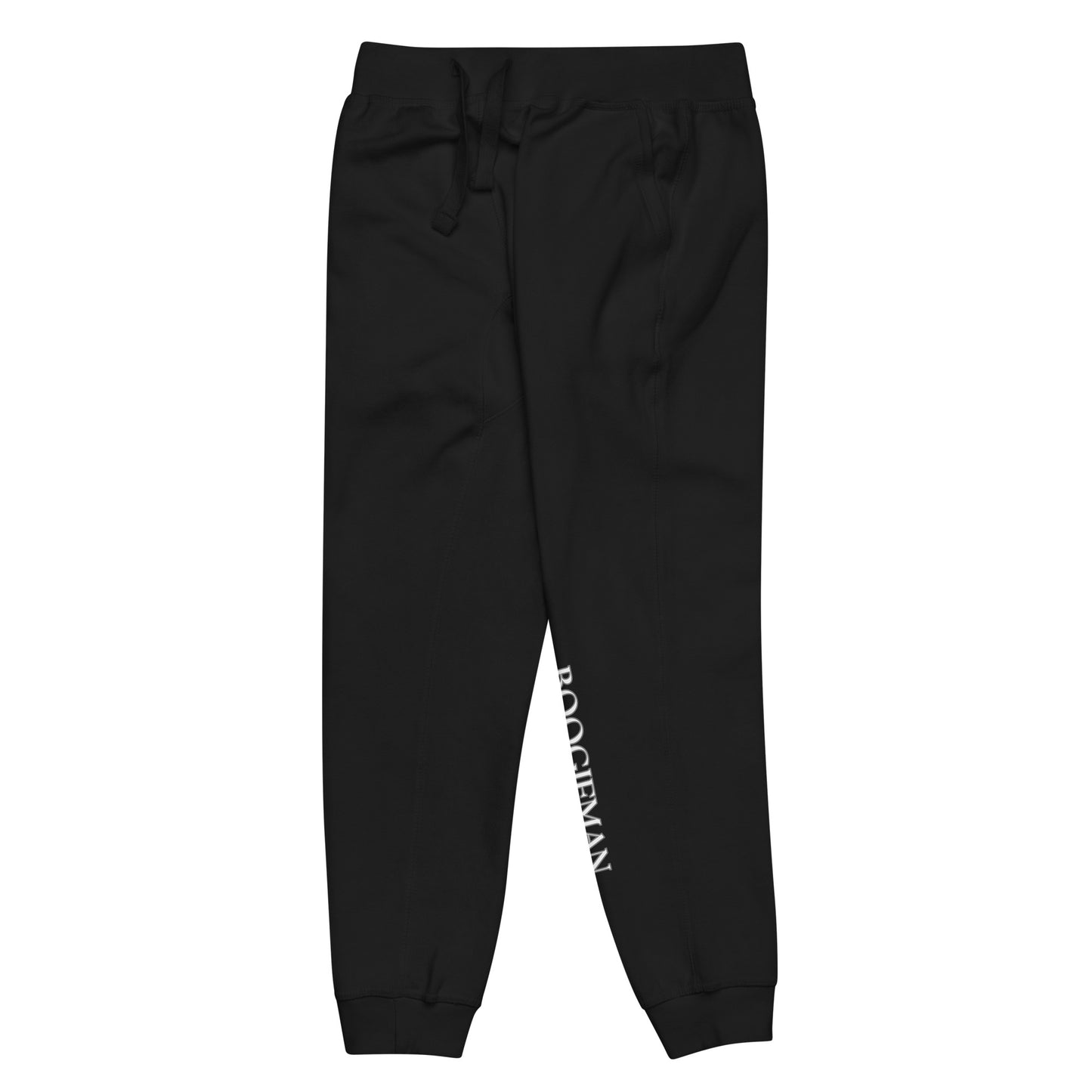 Boogieman silver outline fleece sweatpants