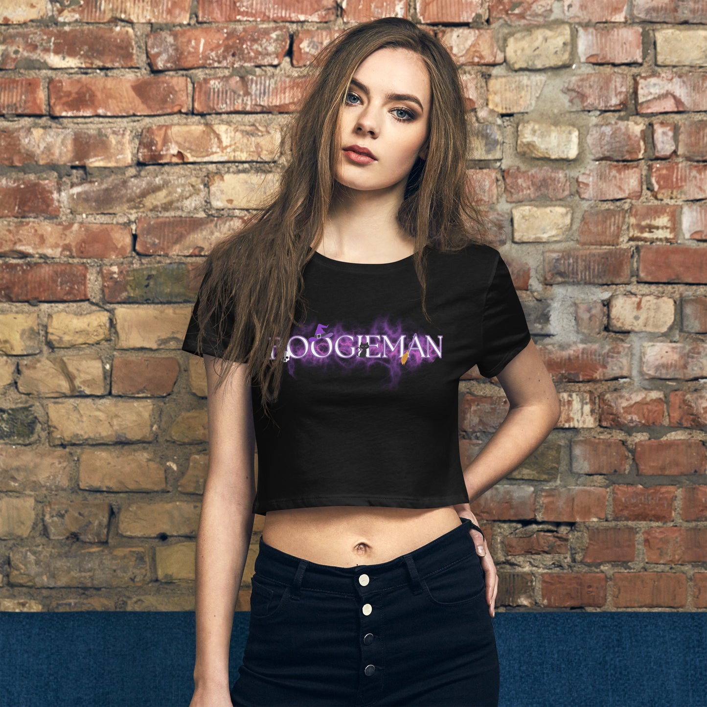 Women’s Witch Boogieman Crop Tee